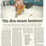 This diva means business